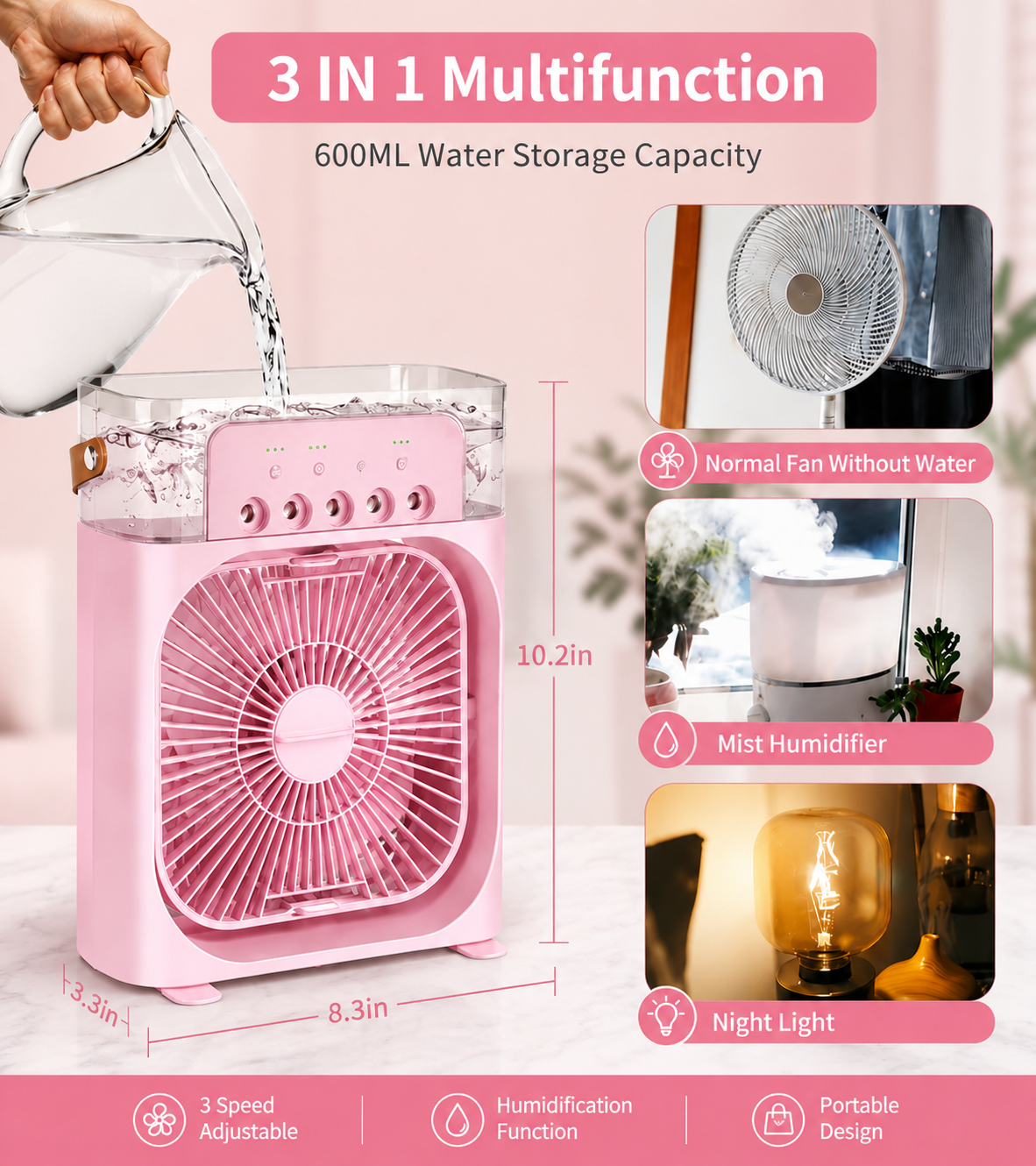 Mini Pink Cooler